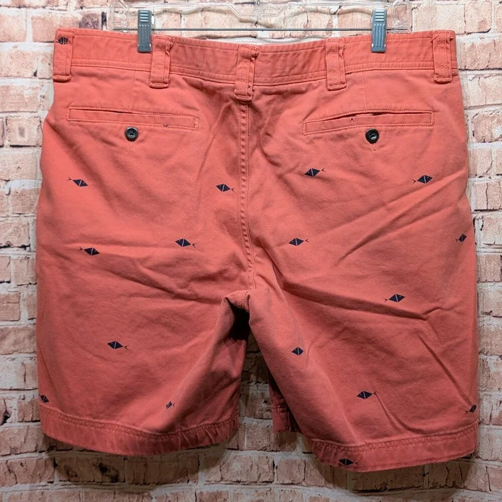 St. John's Bay Shorts Comfort Stretch SALMON Size 36